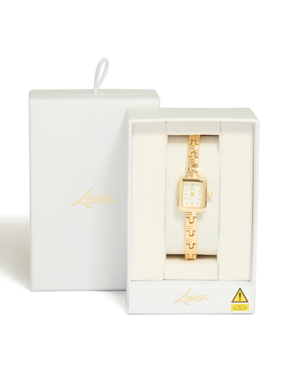 Gold Egyptian Link Mini Watch - Image 5