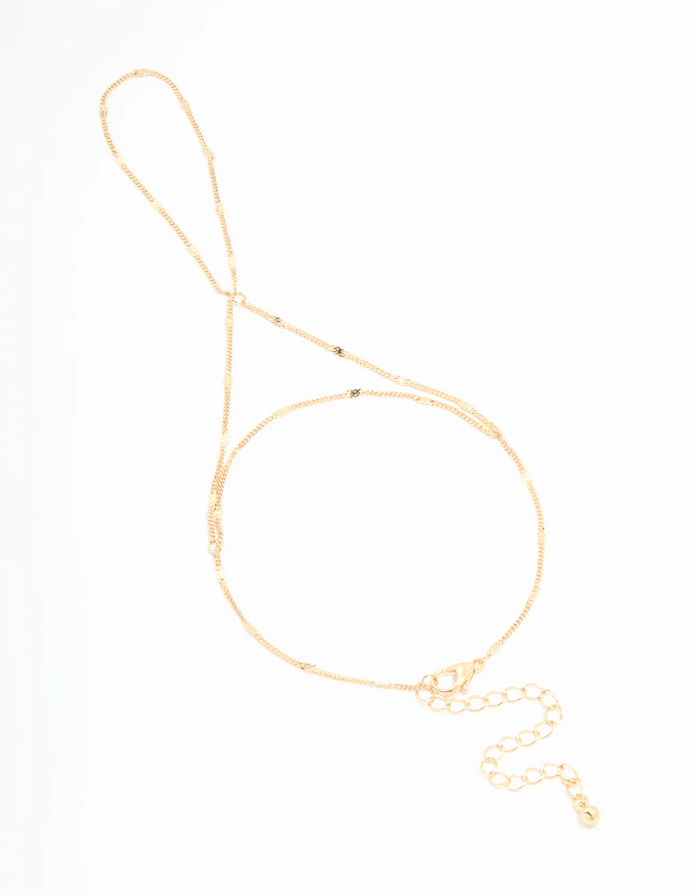 Gold Fine Chain Hand Chain