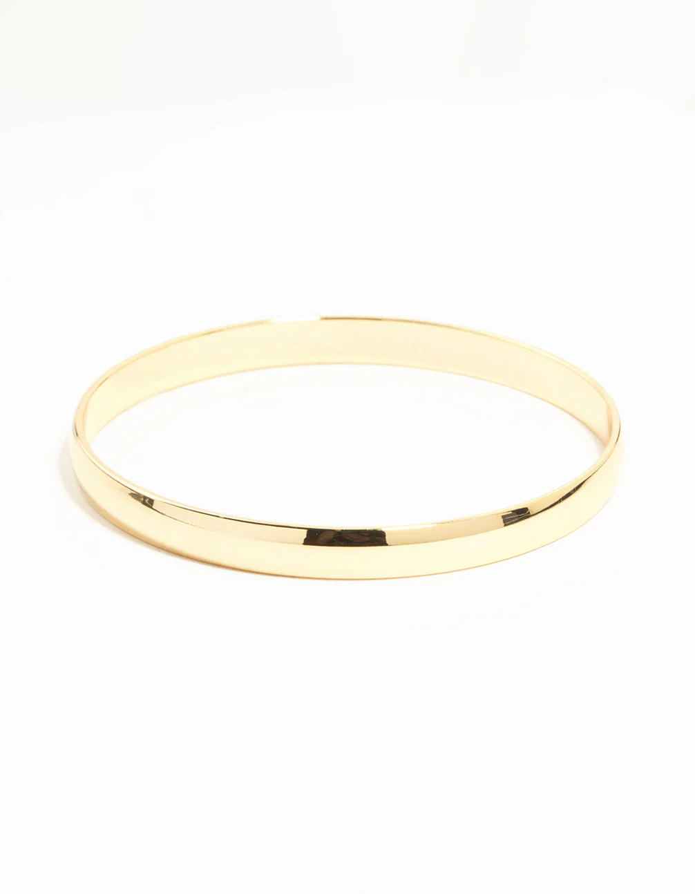 Gold Flat Bangle