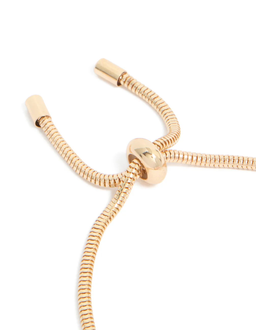 Gold Flower & Heart Charm Toggle Bracelet - Image 5
