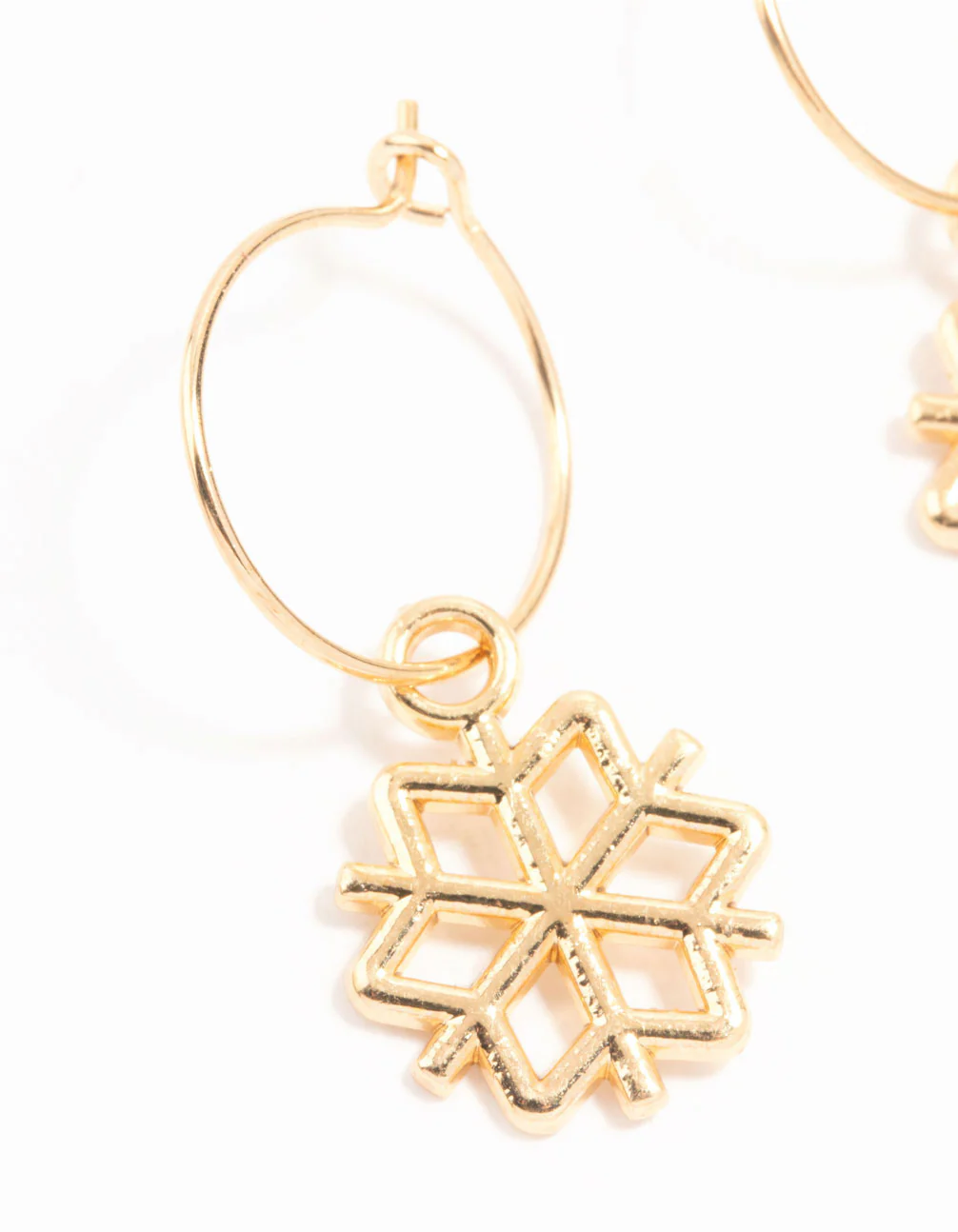 Gold, Green & Red Sleeper Earrings 3-Pack - Image 2