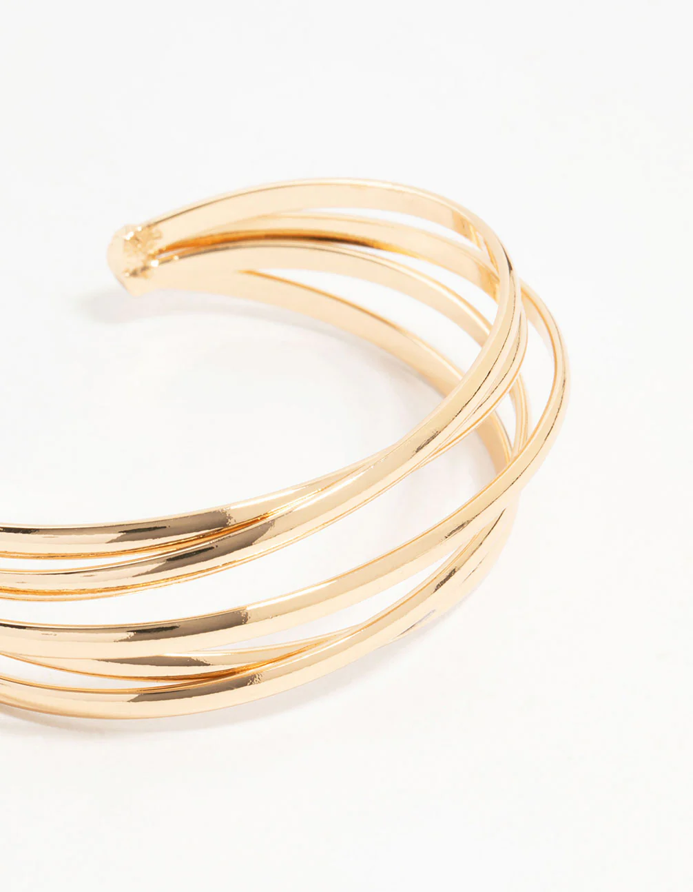 Gold Interlaced Wrist Cuff - Image 2