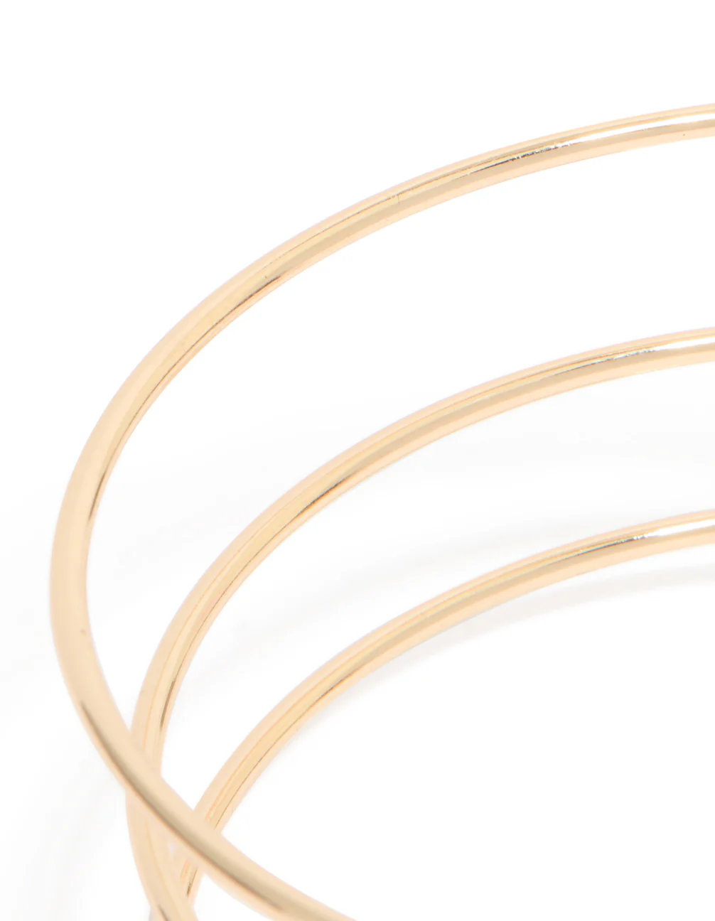 Gold Layered Butterfly Arm Cuff - Image 3