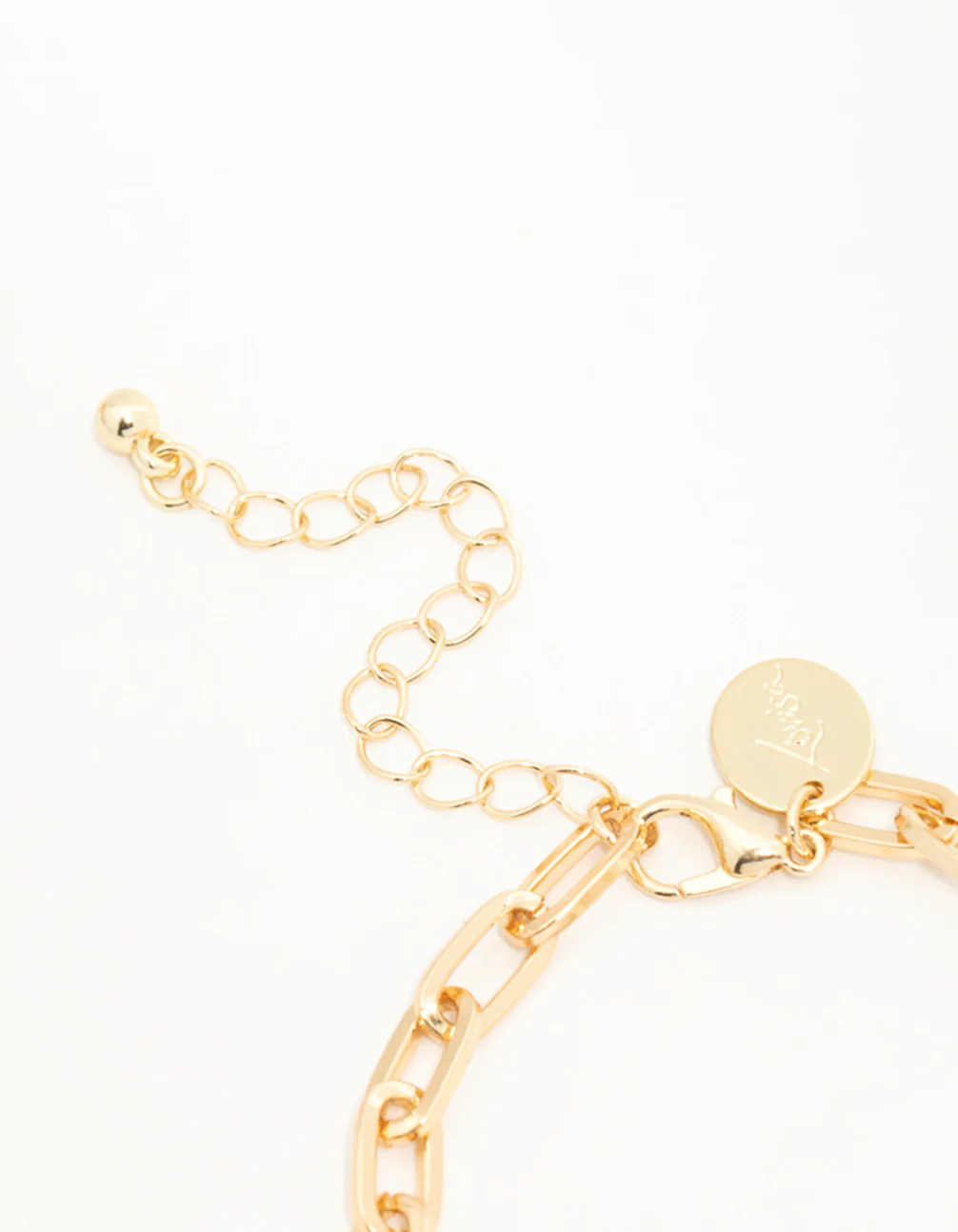 Gold Paperclip Bracelets 2-Pack - Image 3