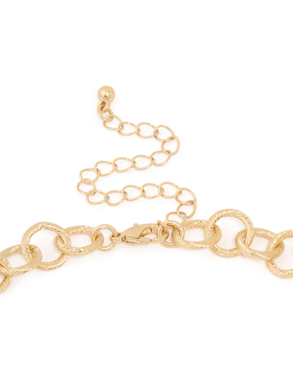 Gold Pearl Shell Tassel Y-Necklace - Image 3