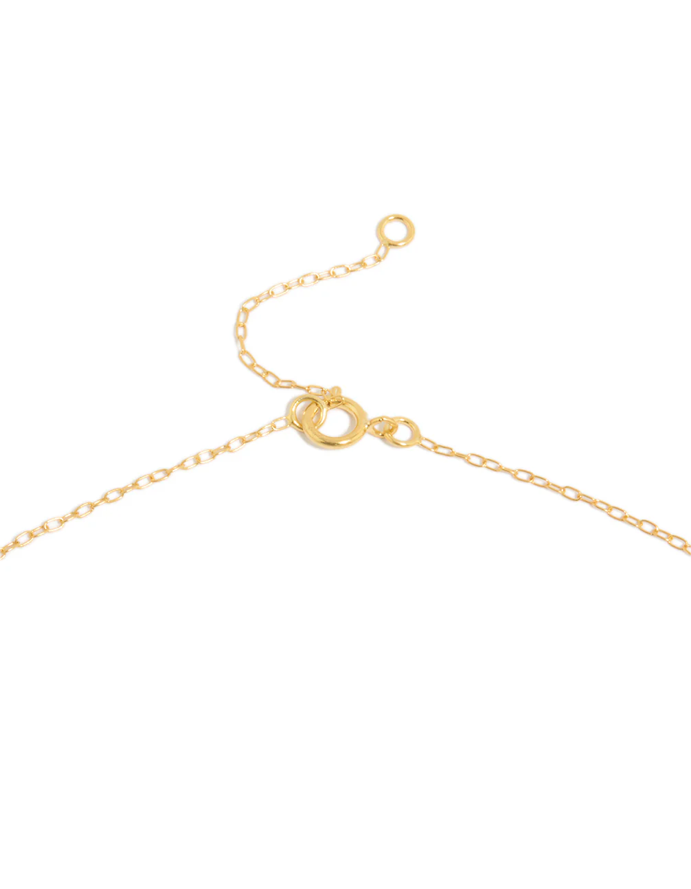 Gold Plated Sterling Silver Heart Necklace - Image 5