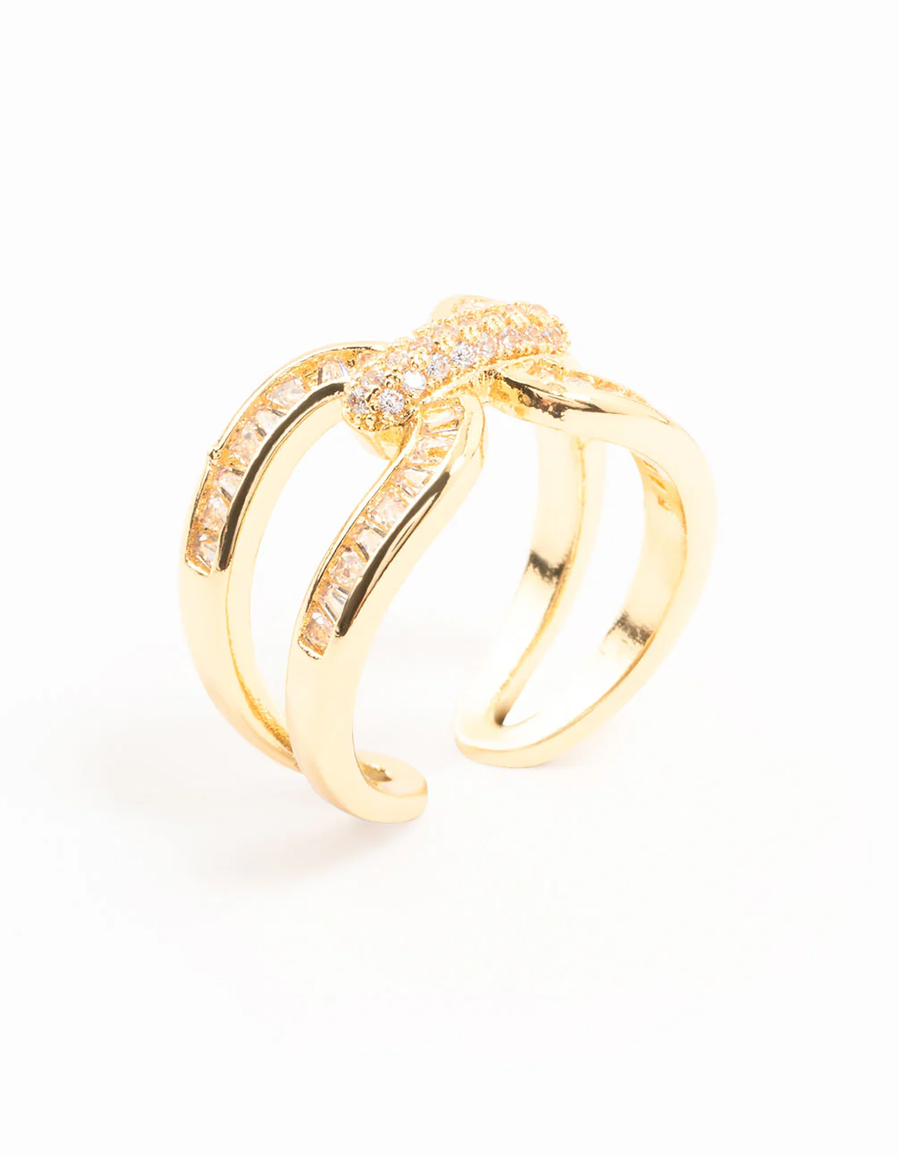 Gold Plated Bag Link Ring - Image 2