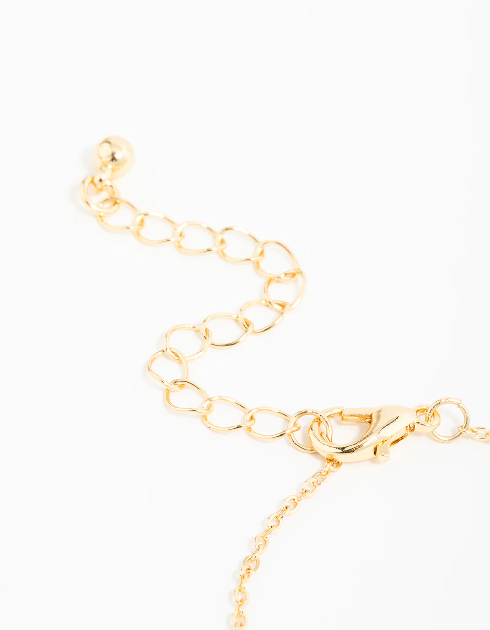 Gold Plated Cubic Zirconia Black Flower Bracelet - Image 3