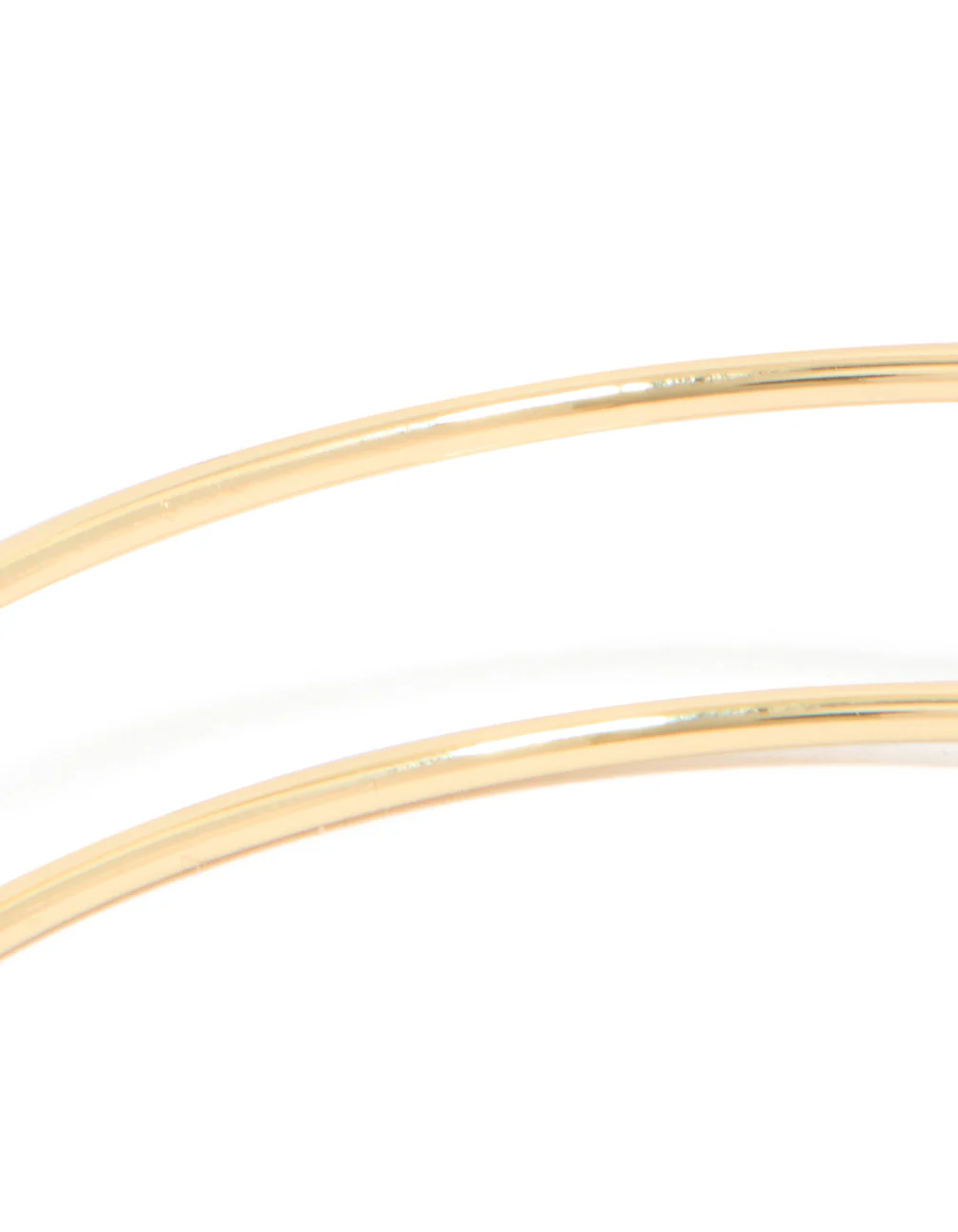 Gold Plated Diamante Wrap Around Arm Cuff - Image 3