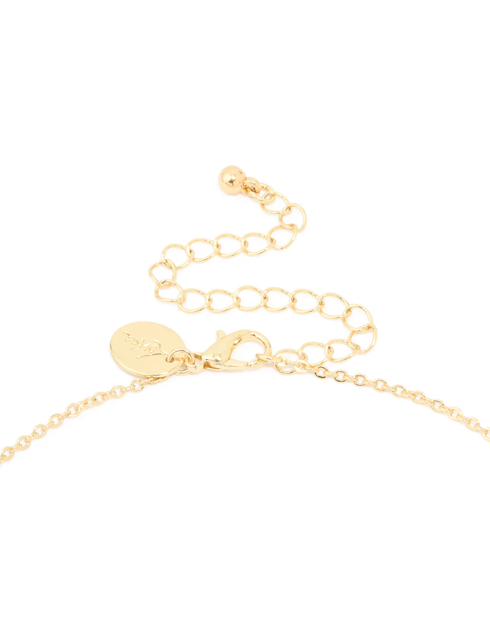 Gold Plated Green Aventurine Wrapped Pendant Necklace - Image 5