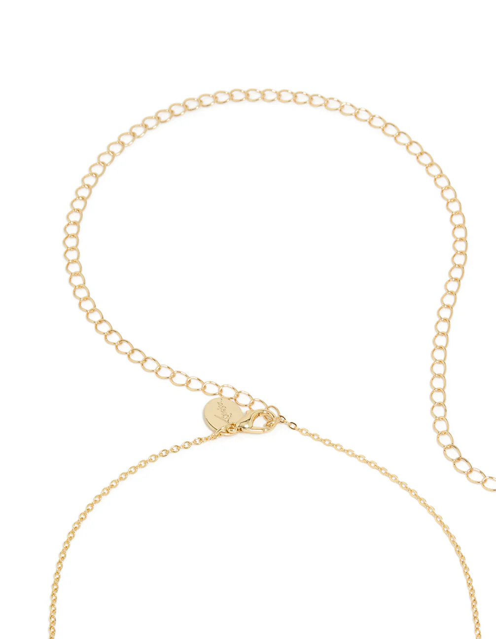 Gold Plated Multicoloured Semi Precious Stones Waist Chain - Image 3