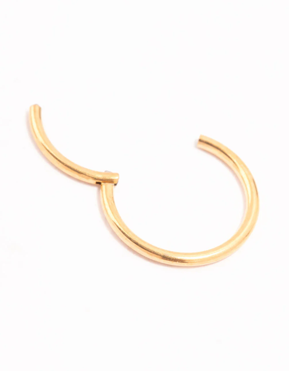 Gold Plated Titanium Clicker Ring - Image 2