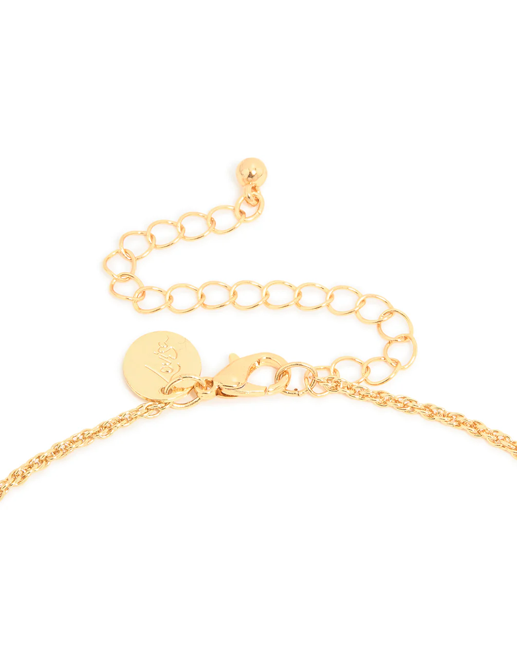 Gold Shell Tassel Pendant Necklace - Image 3