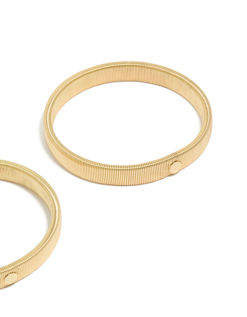 Gold Stretch Sleeve Garters 2-Pack - Image 3