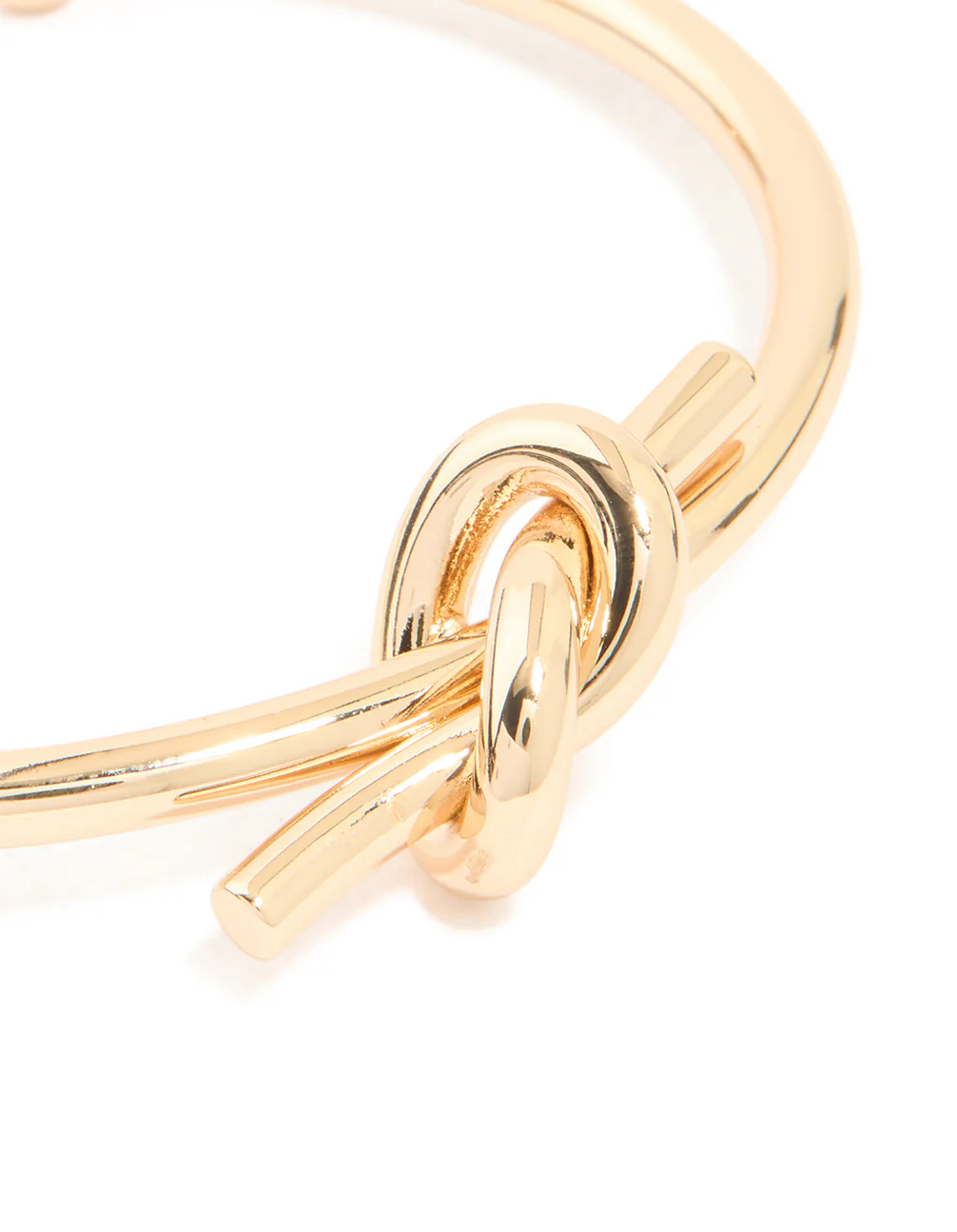 Gold Tied Knot Wrist Cuff - Image 4