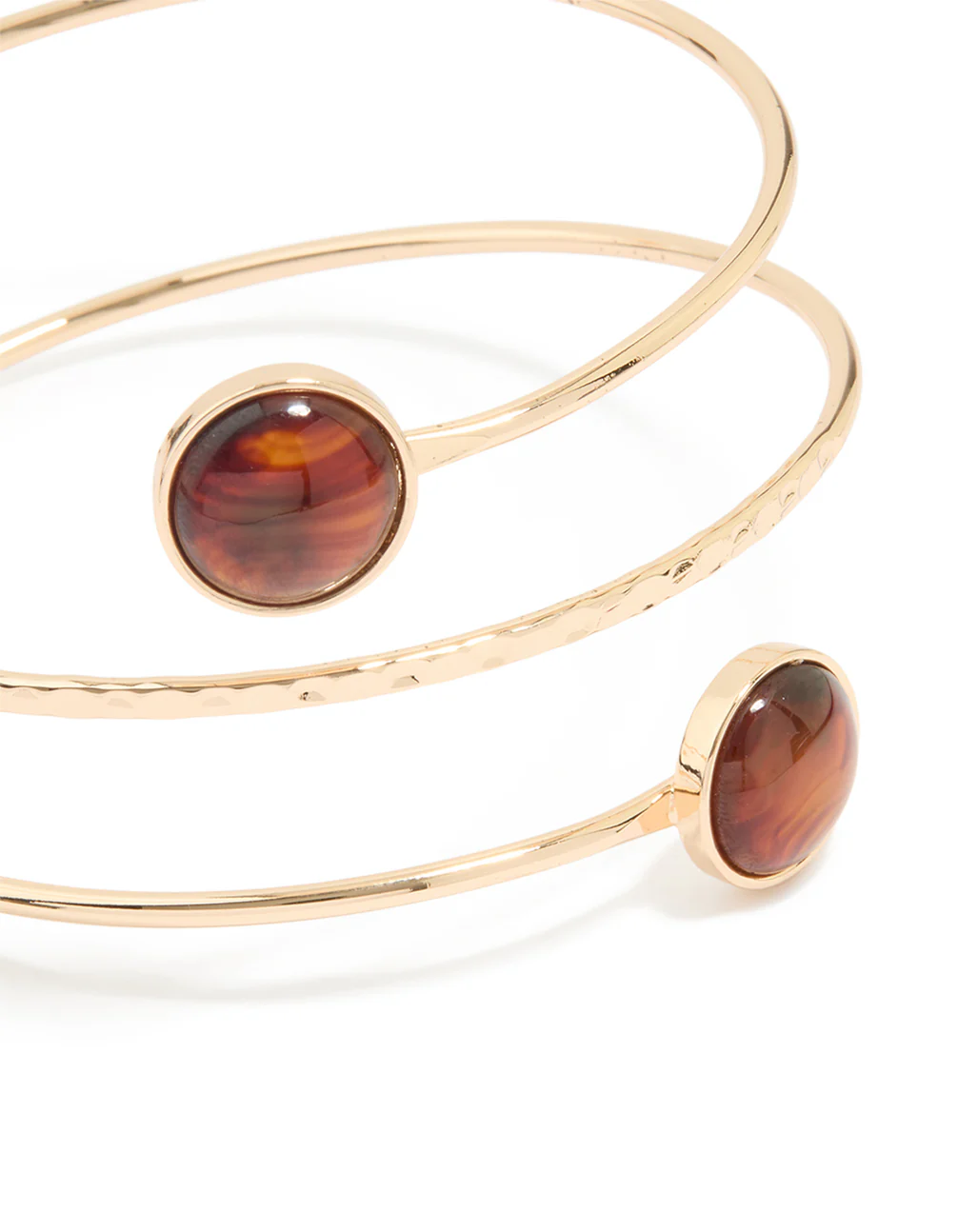 Gold Tiger Eye Arm Cuff - Image 2