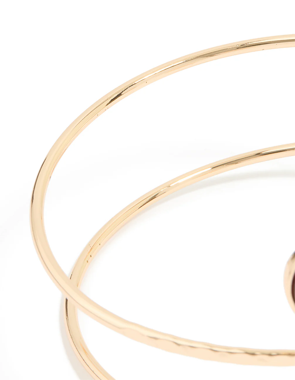 Gold Tiger Eye Arm Cuff - Image 3