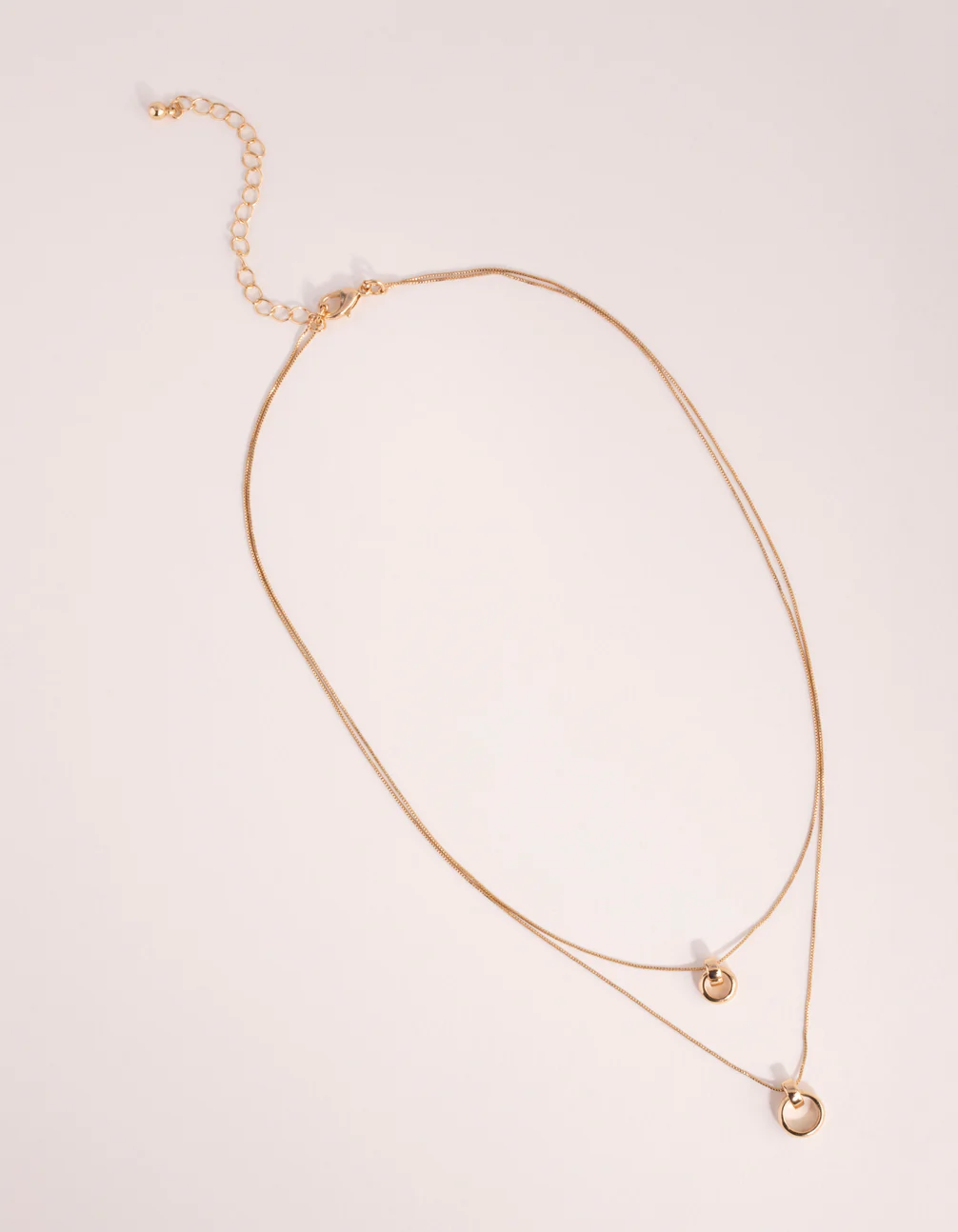 Gold Double Ring Necklace Pack - Image 2