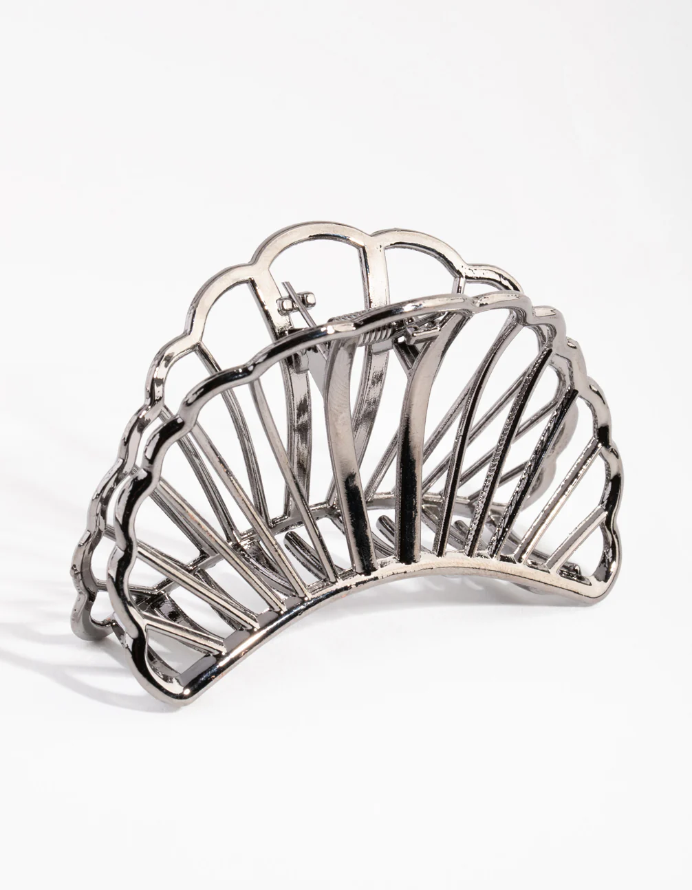Gun Metal Shell Cutout Claw - Image 2