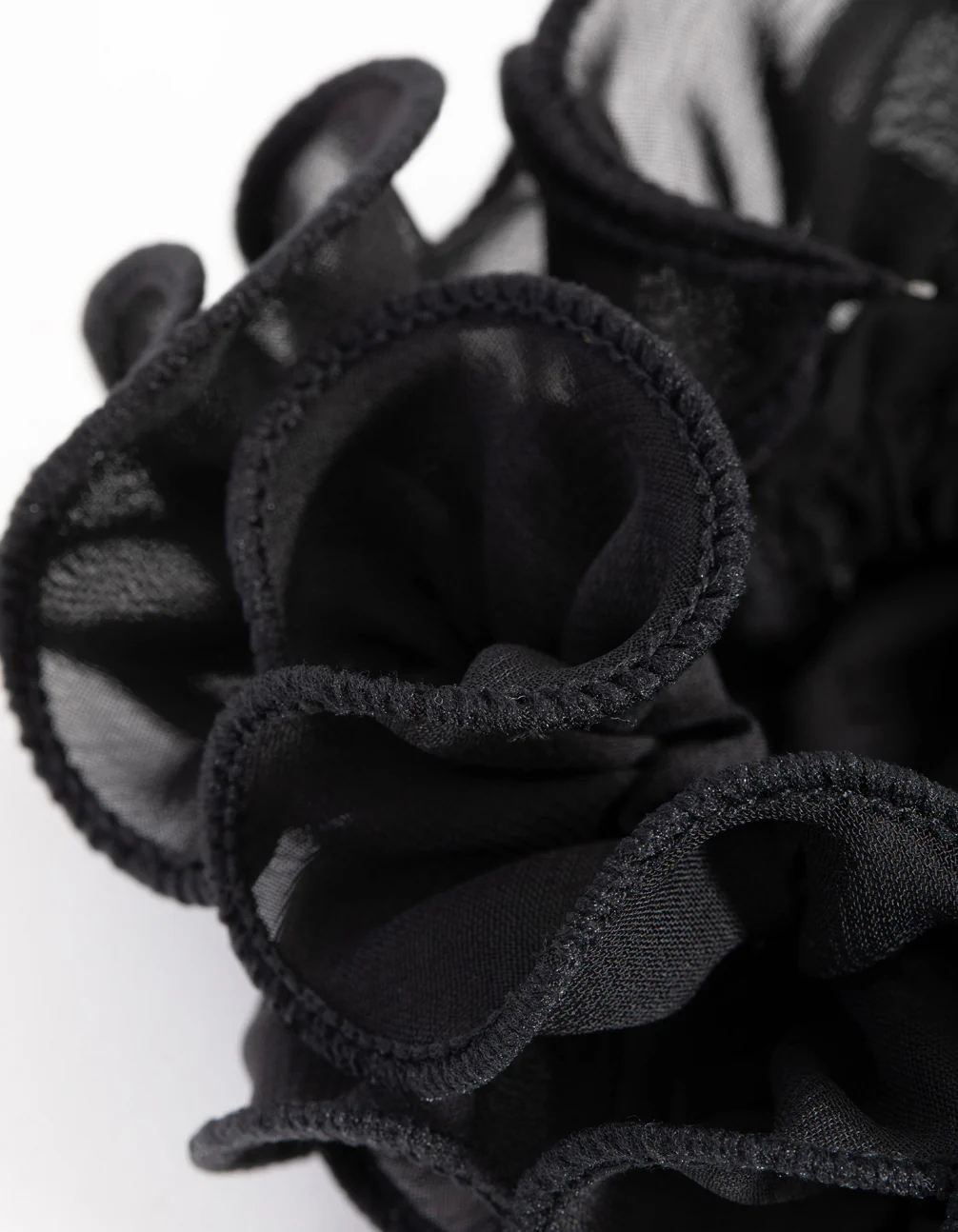 Oversized Frill Scrunchie - Image 2