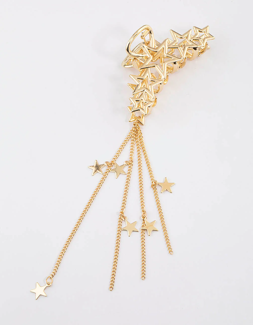 Gold Shooting Star Hair Claw Clip - Image 2