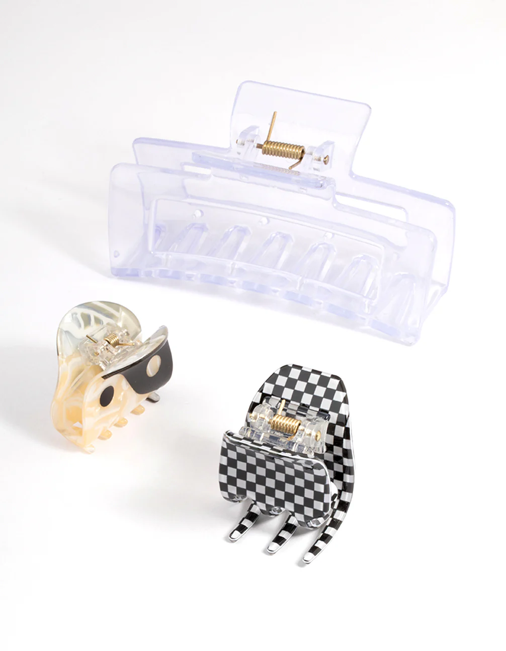 Plastic Lilac Yin & Yang Claw Pack - Image 2