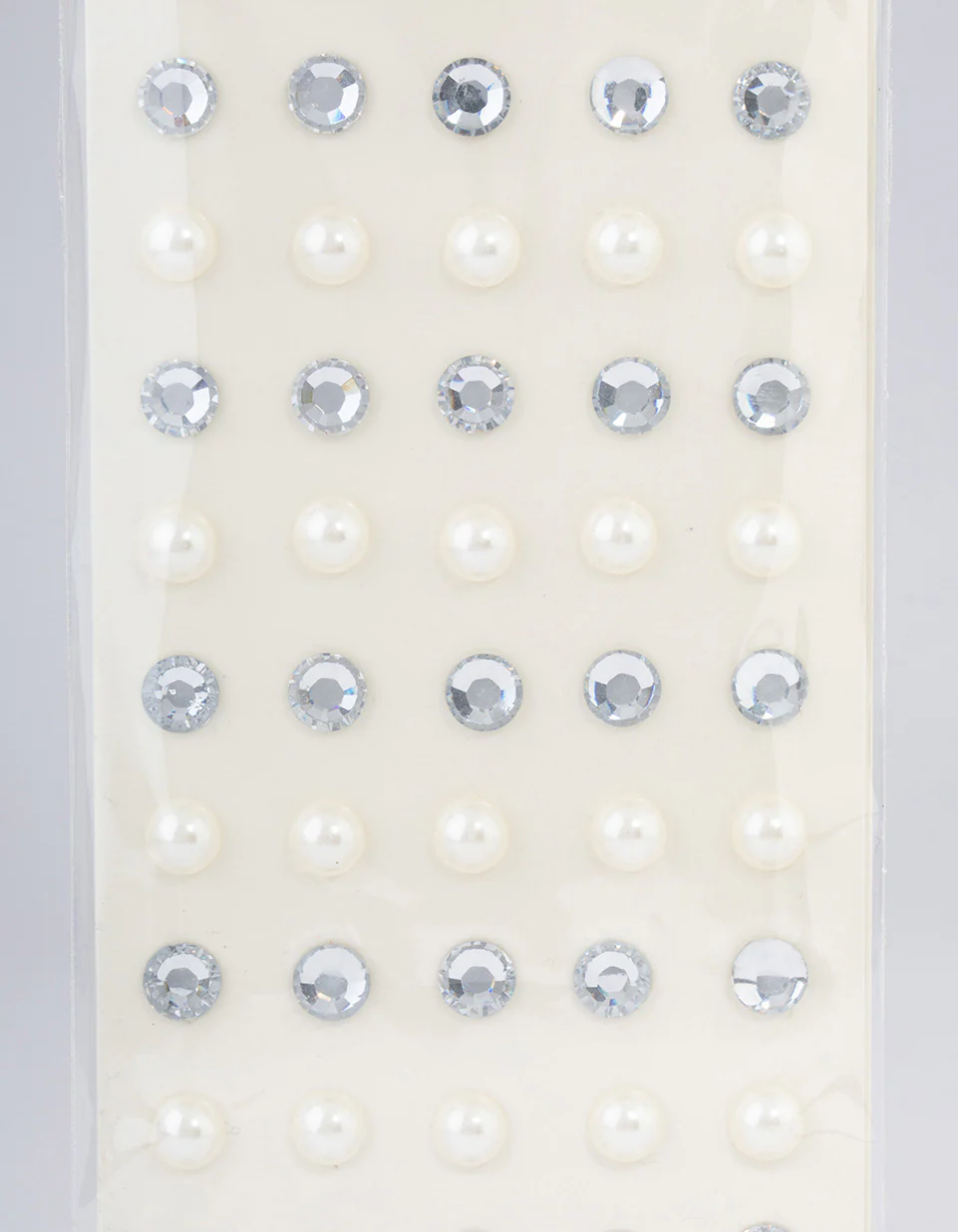 Pearl & Diamante Mixed Hair Gems - Image 2