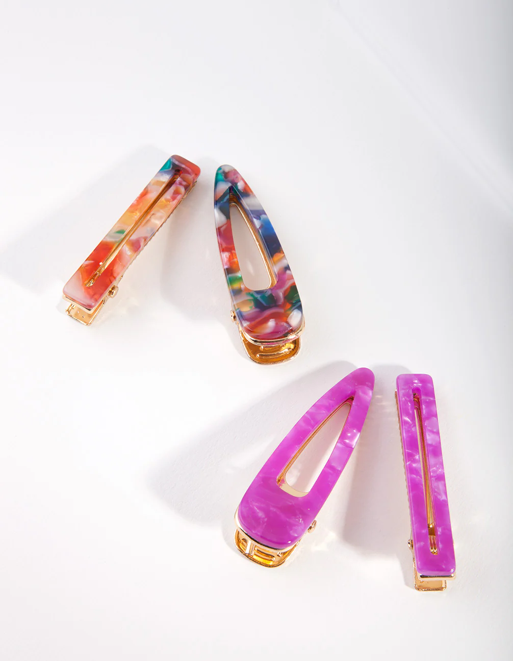 Kids Mixed Resin Clip 4-Pack