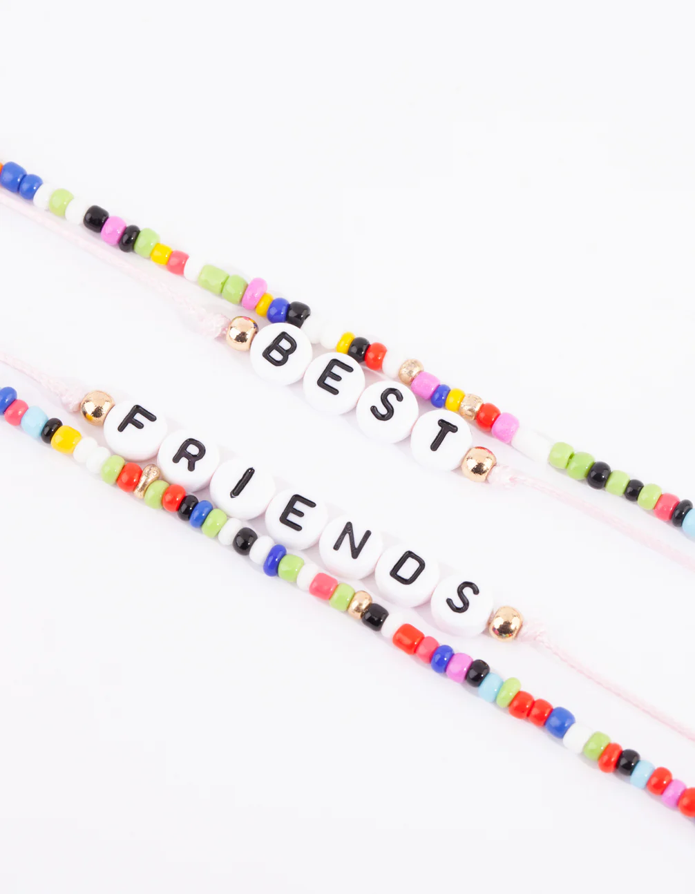 Kids Best Friend Rainbow Bracelet 4-Pack - Image 2