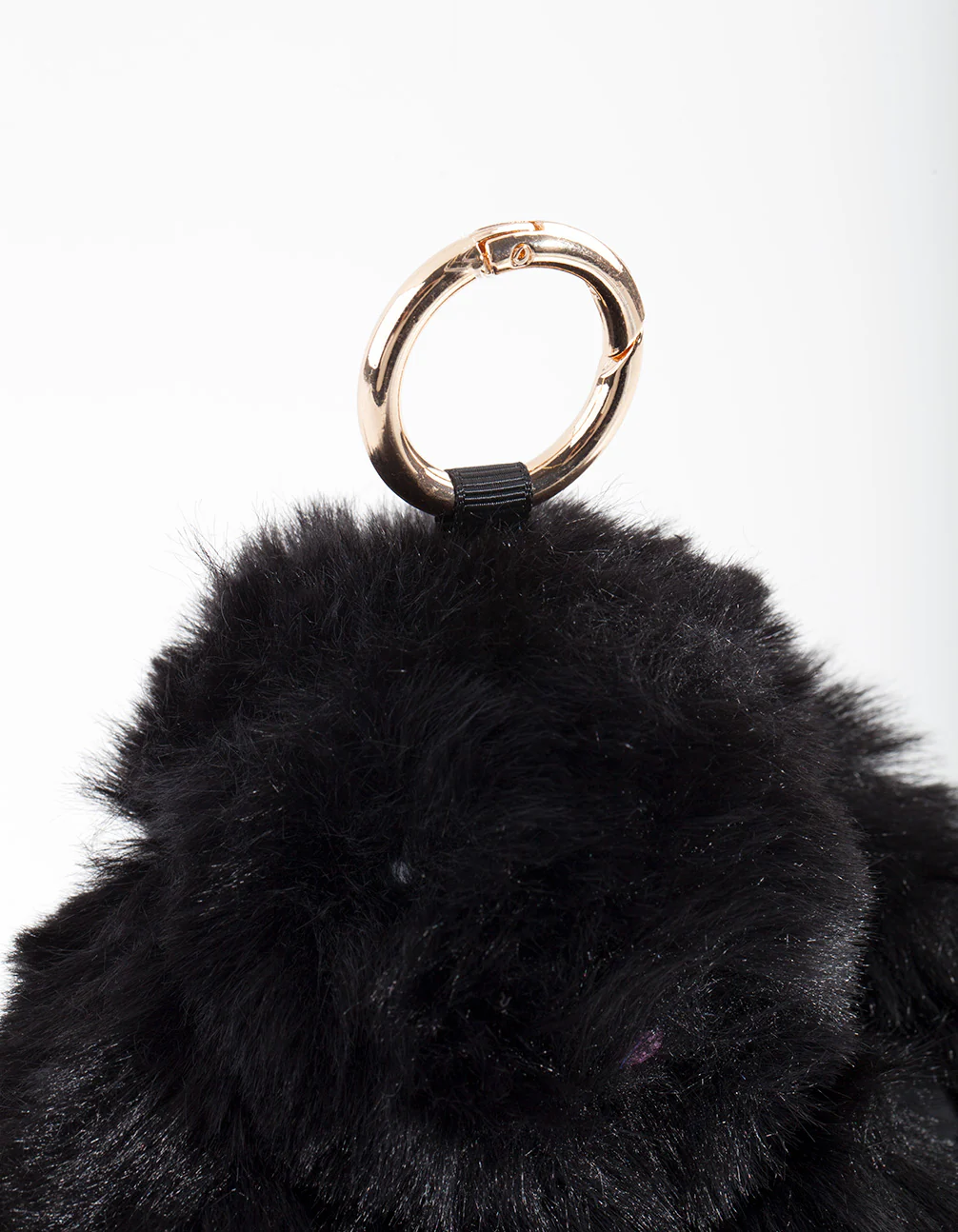 Kids Black Bunny Keyring - Image 2