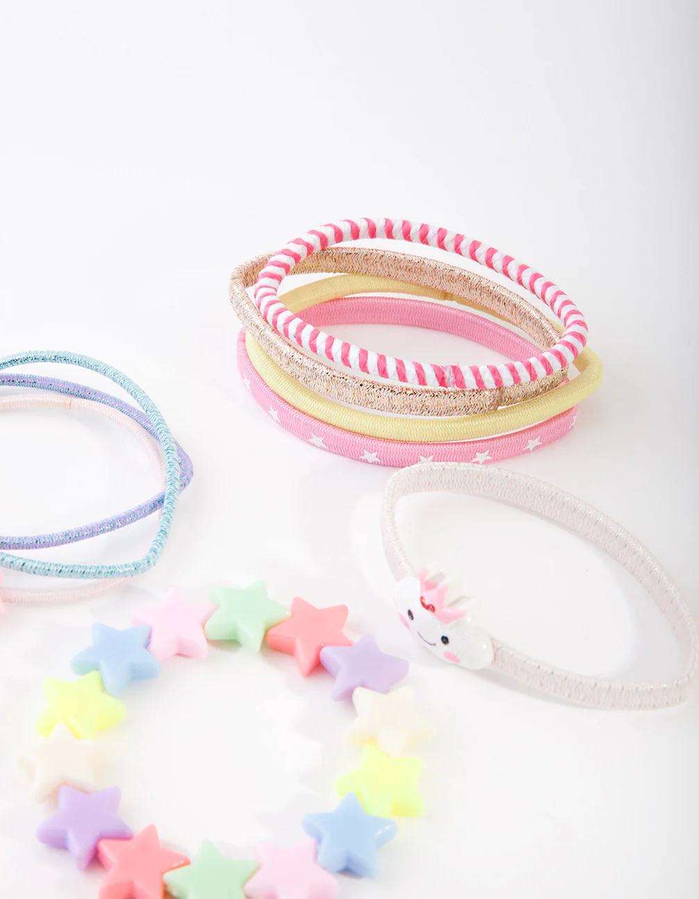 Kids Mega Cloud Bracelet & Hair Tie Pack - Image 2
