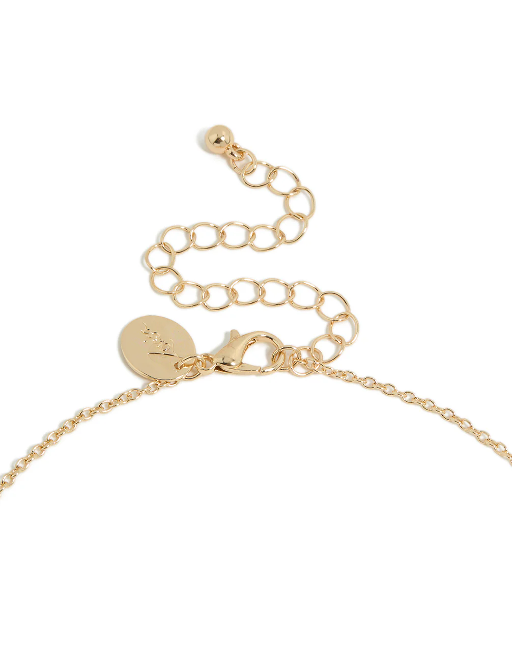 Kids Gold Bear Shaker Necklace - Image 3
