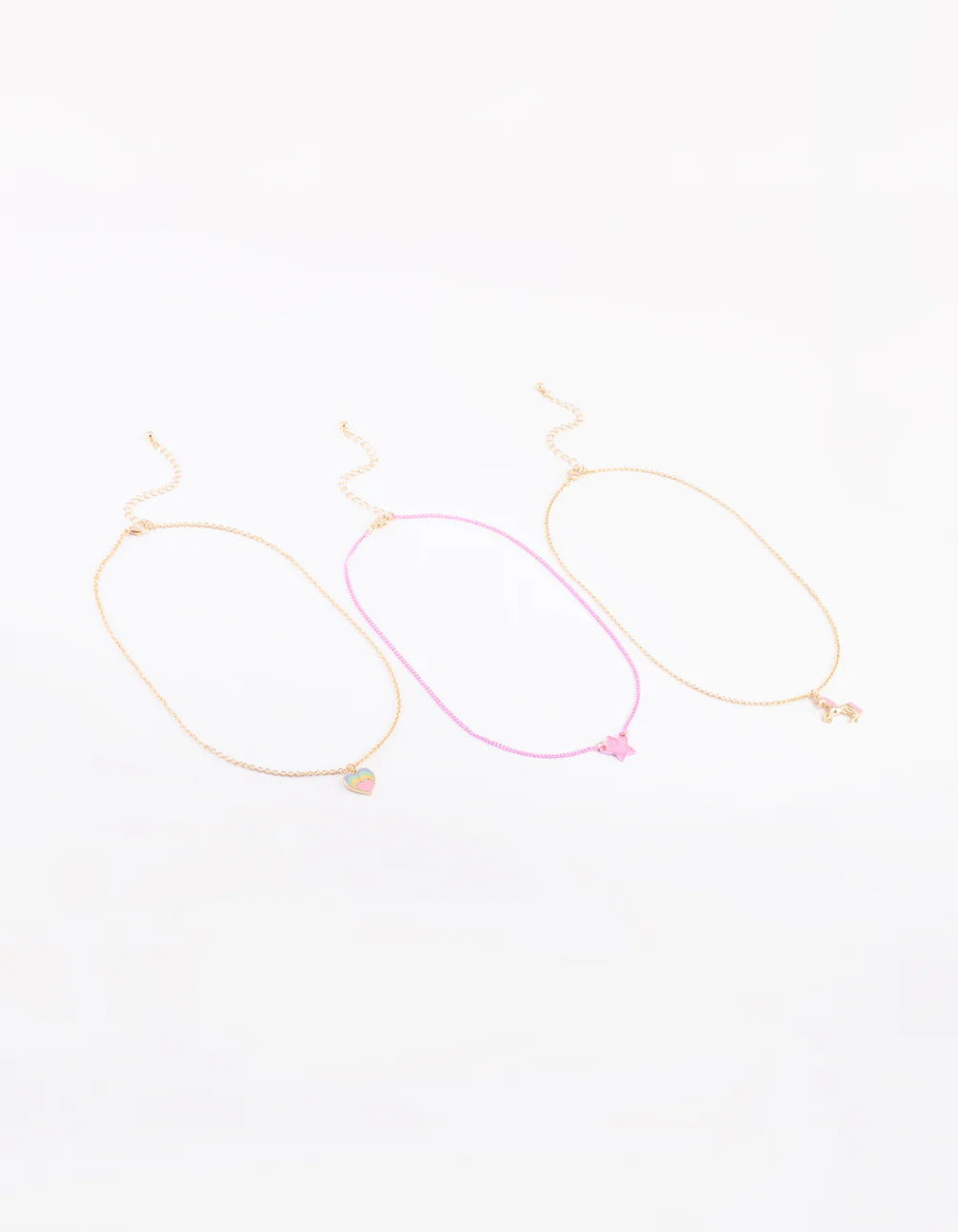 Kids Unicorn & Rainbow Necklace Pack - Image 2