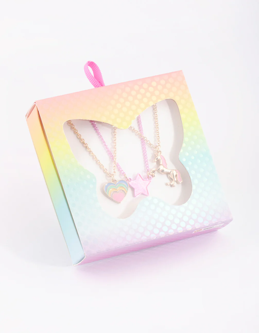 Kids Unicorn & Rainbow Necklace Pack - Image 3