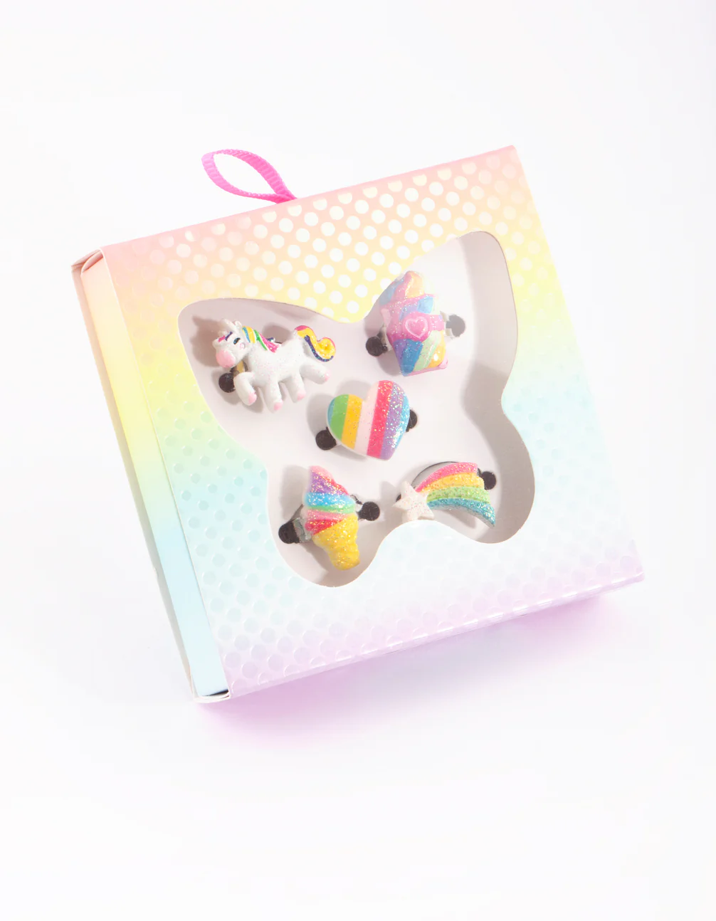 Kids Rainbow Ring 5-Pack - Image 3