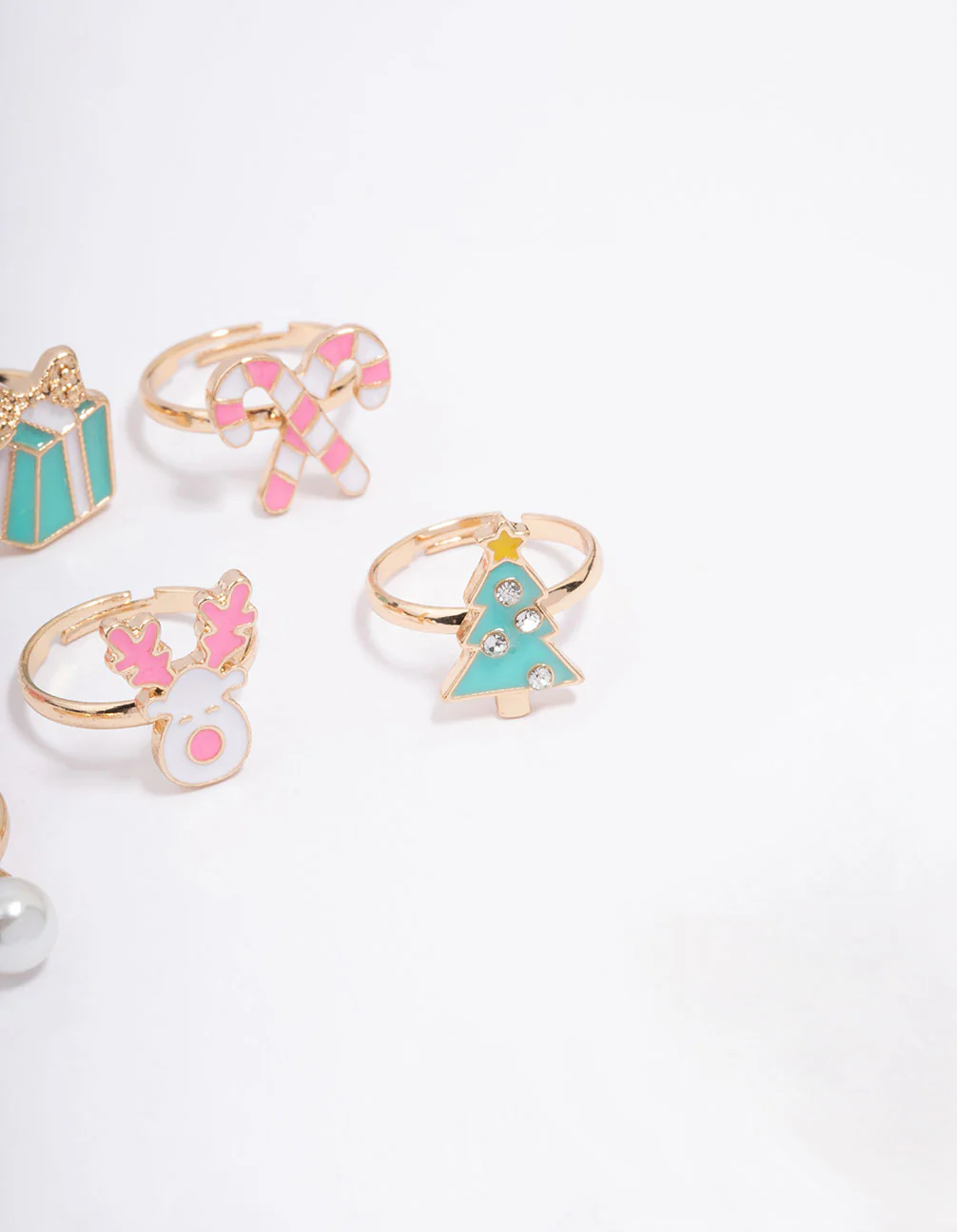 Kids Christmas Gingerbread Ring 6-Pack - Image 3