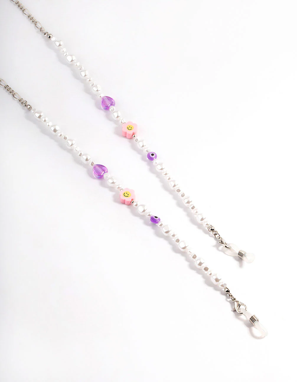 Silver Pearl Fig Classes Chain