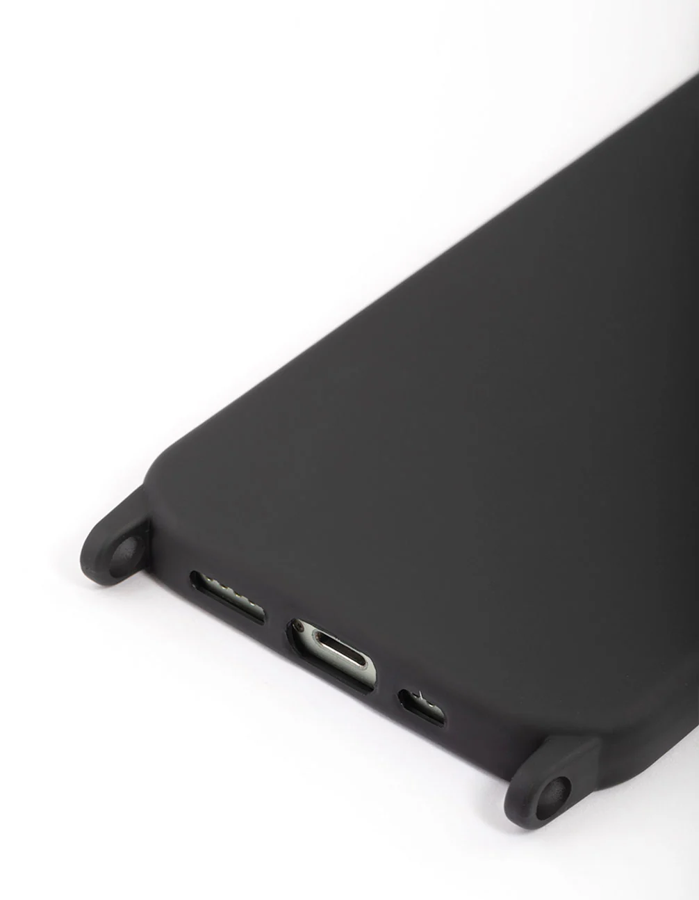 iPhone 12/12 Pro Black Silicone Phone Case - Image 3