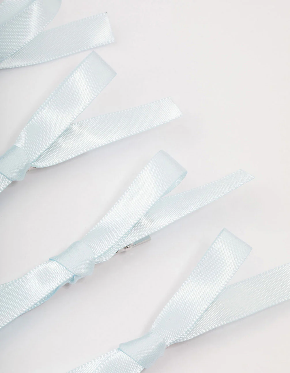 Blue Simple Hair Bow 4-Pack - Image 3