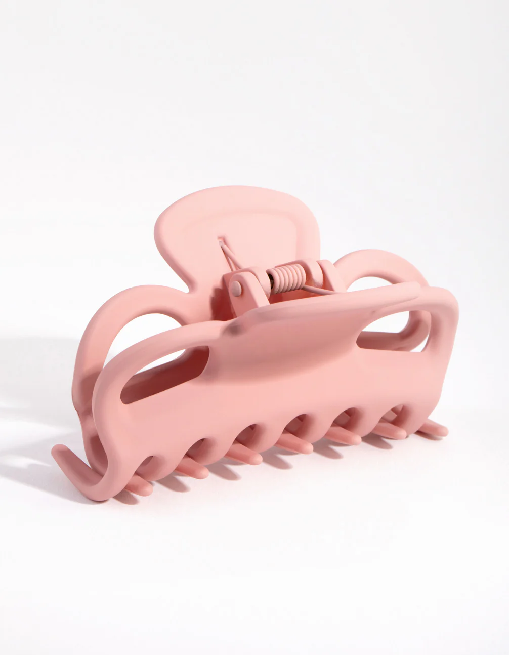 Matte Blush Bow Claw - Image 2