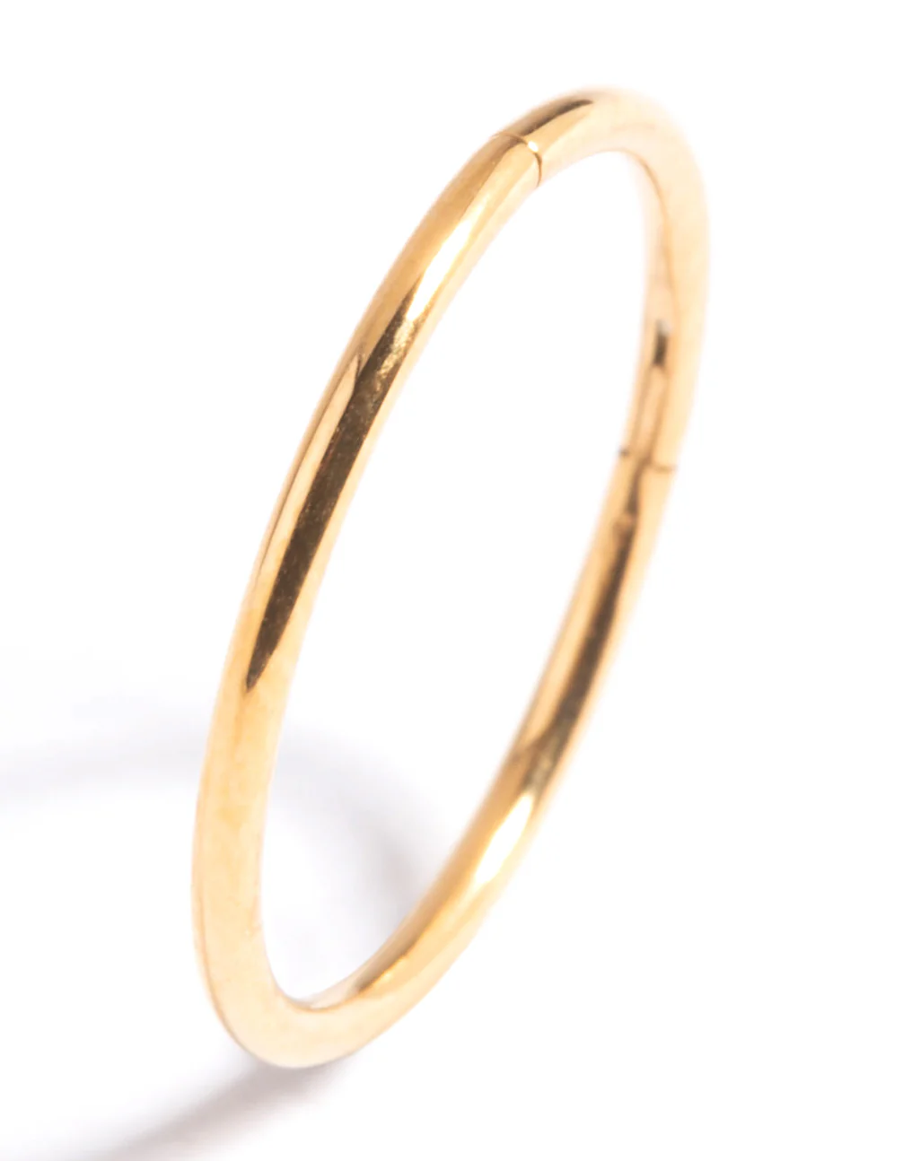 Gold Plated Titanium Clicker Ring - Image 3
