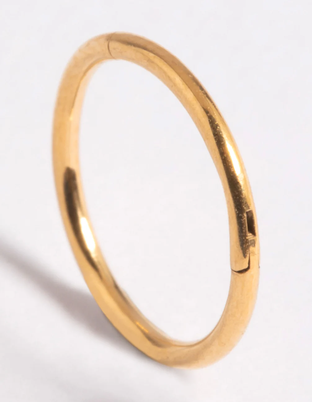 Gold Plated Titanium Clicker Ring - Image 3