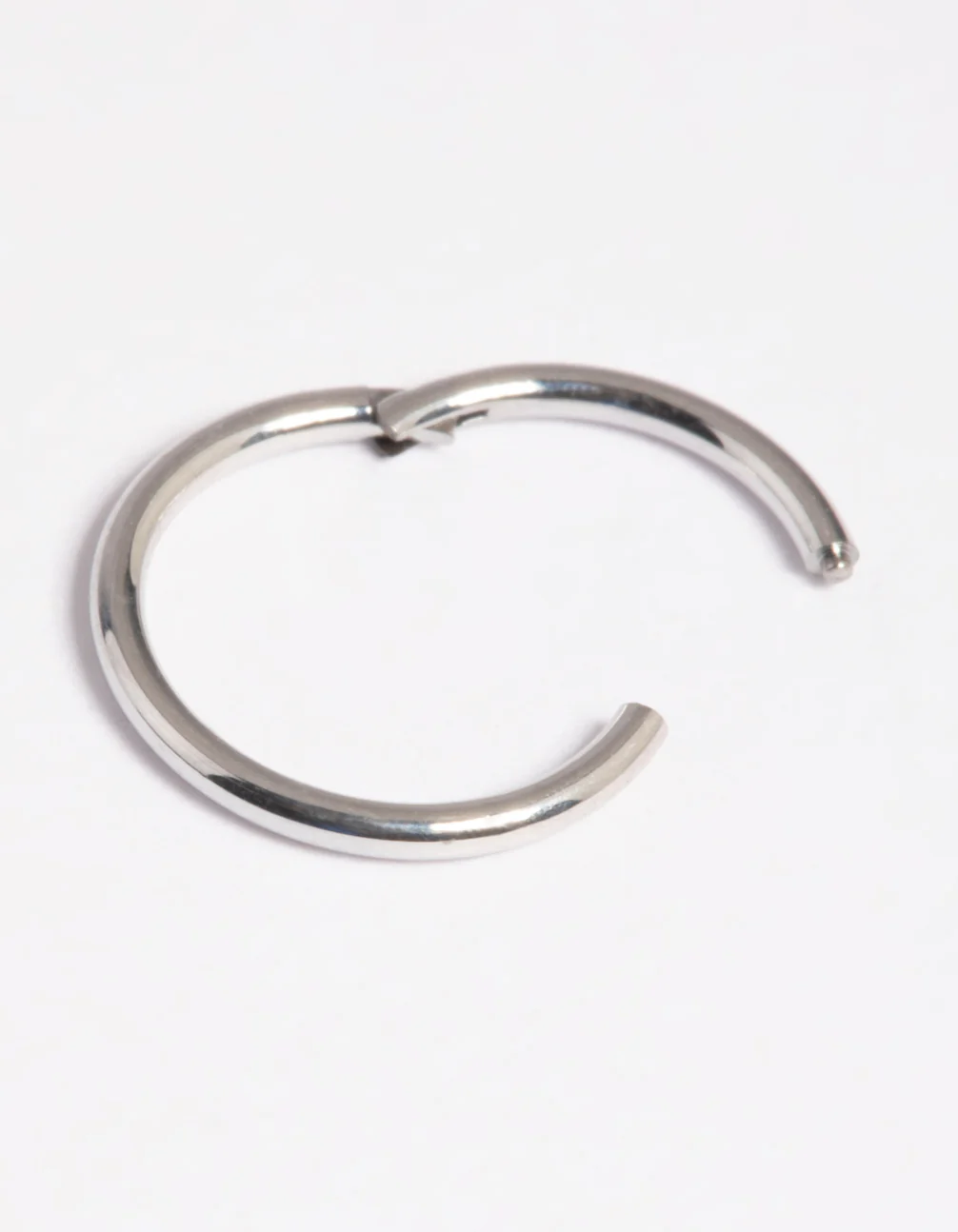 Platinum Plated Titanium Clicker Ring - Image 2