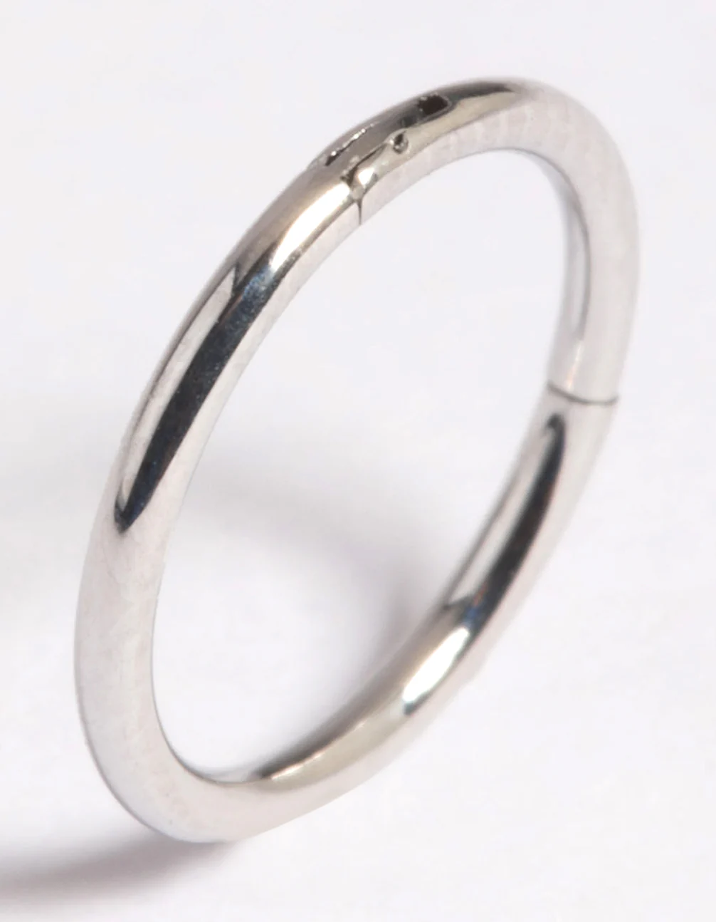 Platinum Plated Titanium Clicker Ring - Image 3
