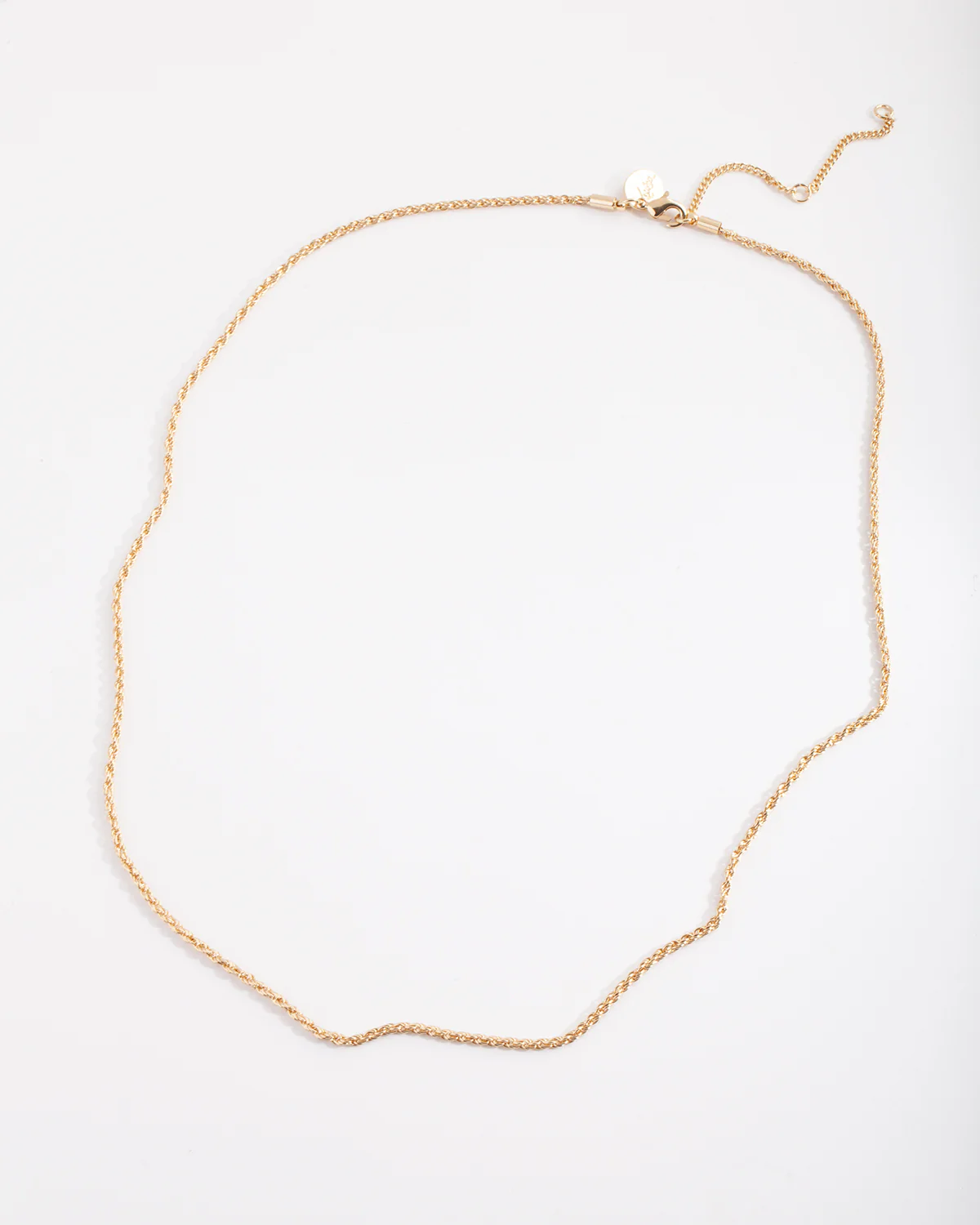 Gold Plated 60cm Rope Chain Necklace - Image 3