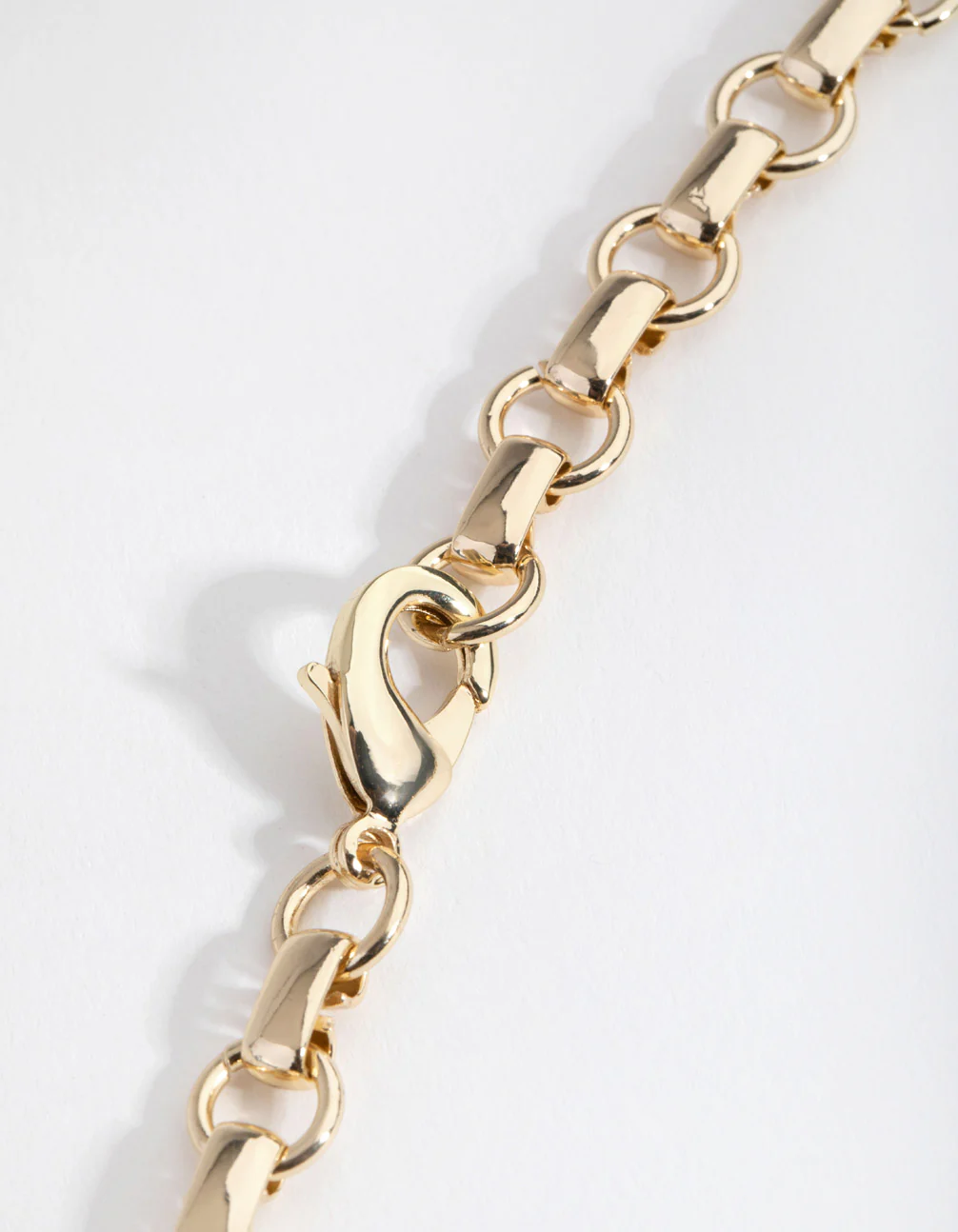 Gold Plated Small Rolo Necklace - Image 3