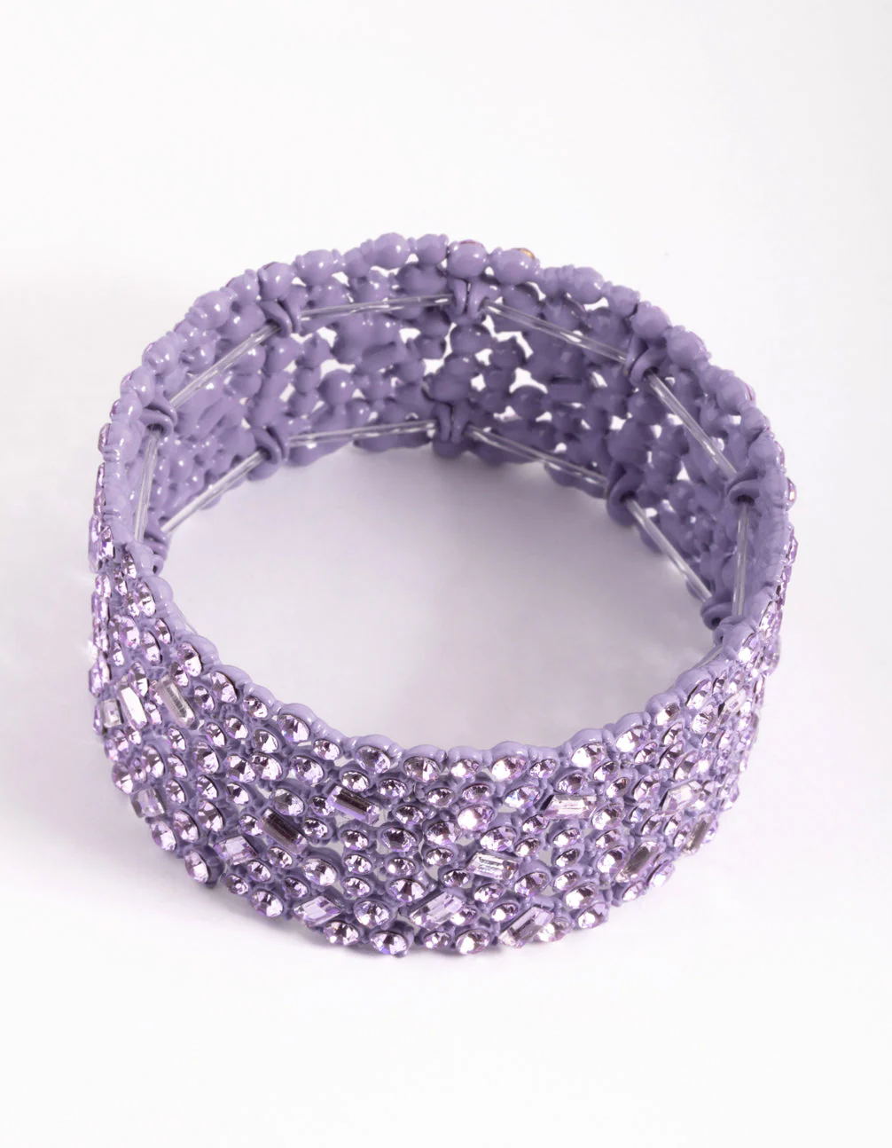 Embellished Stone Stretch Bracelet - Image 2