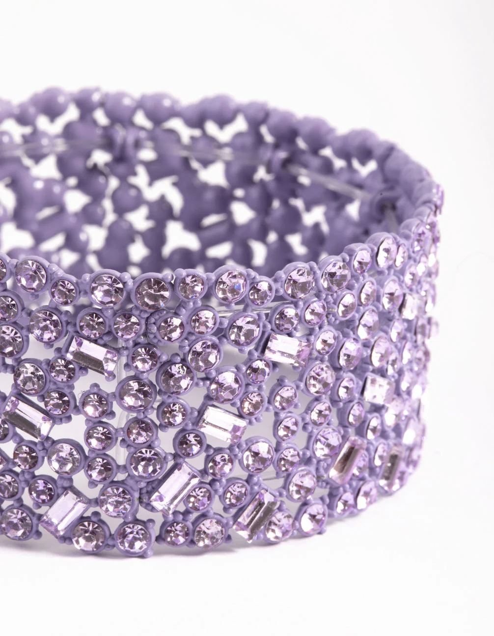 Embellished Stone Stretch Bracelet - Image 3