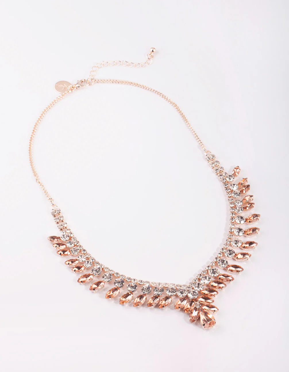 Rose Gold Pointed Necklace - Image 2