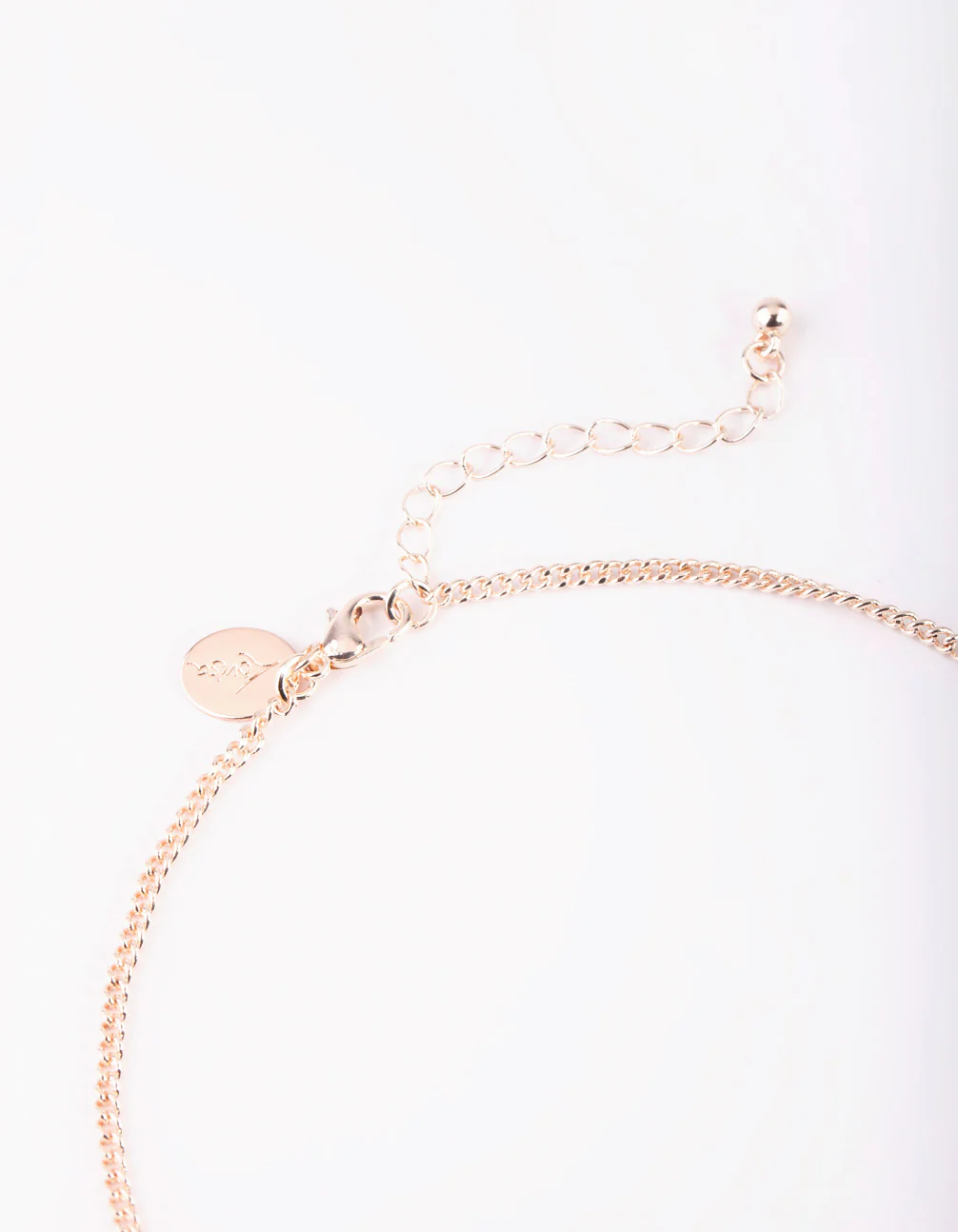 Rose Gold Pointed Necklace - Image 3